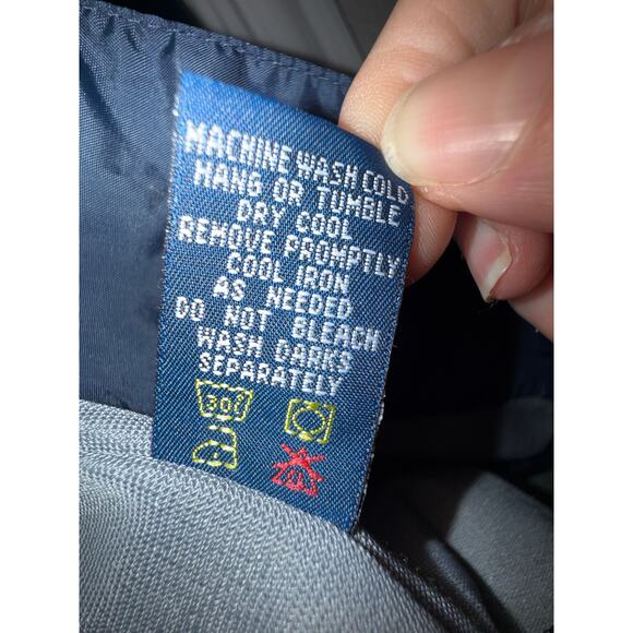 VTG Y2K Quiksilver QuikJean windbreaker snap up jacket size medium - Picture 10 of 11